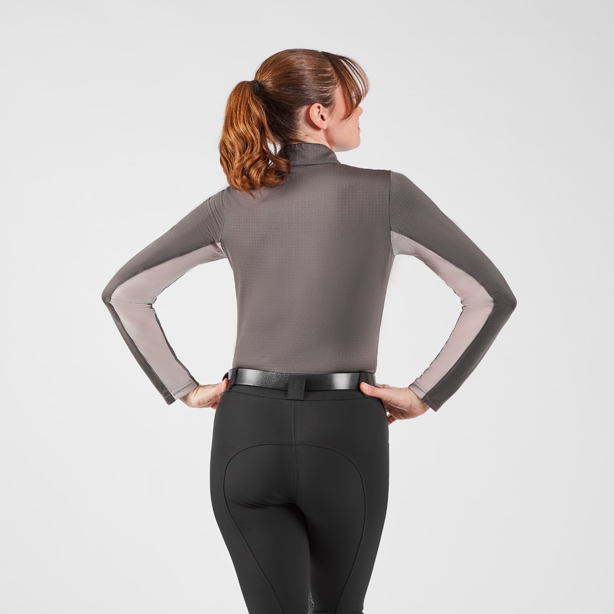 Hadley SunShield Long Sleeve 1/4 Zip by SmartPak - Image 2