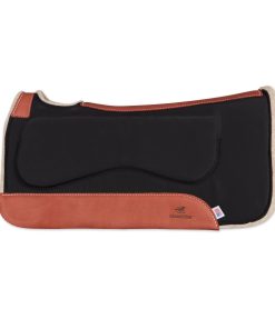 SmartPak SmartCell Contoured Black Canvas Wool Pad