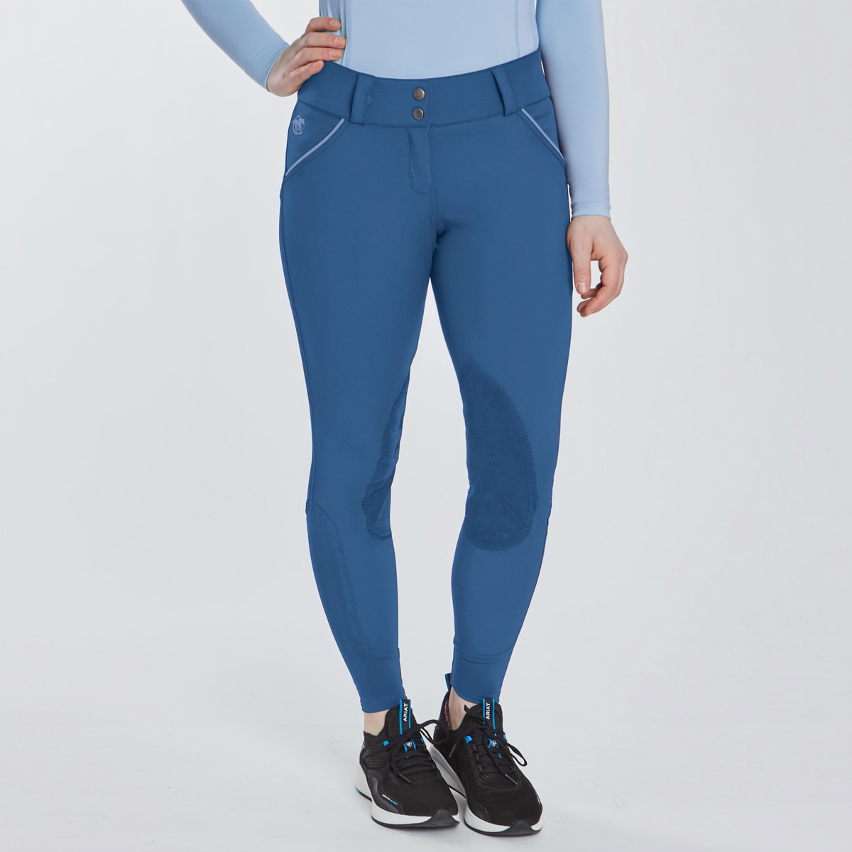 Piper Evolution Breeches by SmartPak - Knee Patch - Image 3