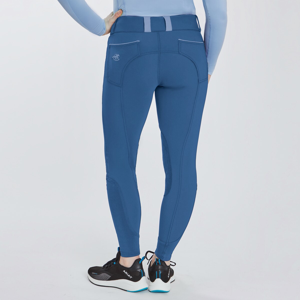 Piper Evolution Breeches by SmartPak - Knee Patch - Image 4