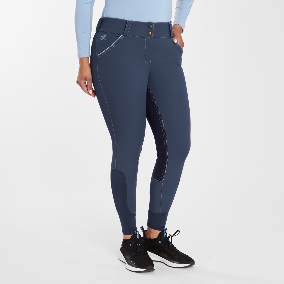 Piper Evolution Mid-rise Breeches by SmartPak - Full Seat - Clearance! - Image 2