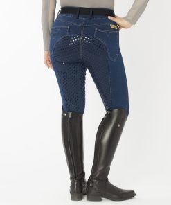 Alternative view of Piper Stretch Denim Curvy Fit Breeches by SmartPak- Full Seat