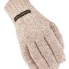 Heritage Gloves Ragg Wool Gloves 7 Oatmeal