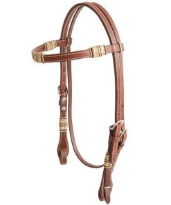 Cashel Rawhide Inlay Browband Headstall