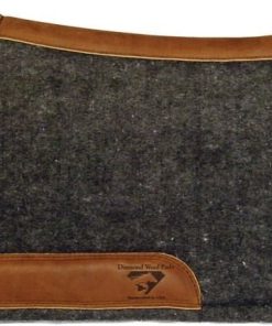 Diamond Wool Contour Felt Ranch Pad