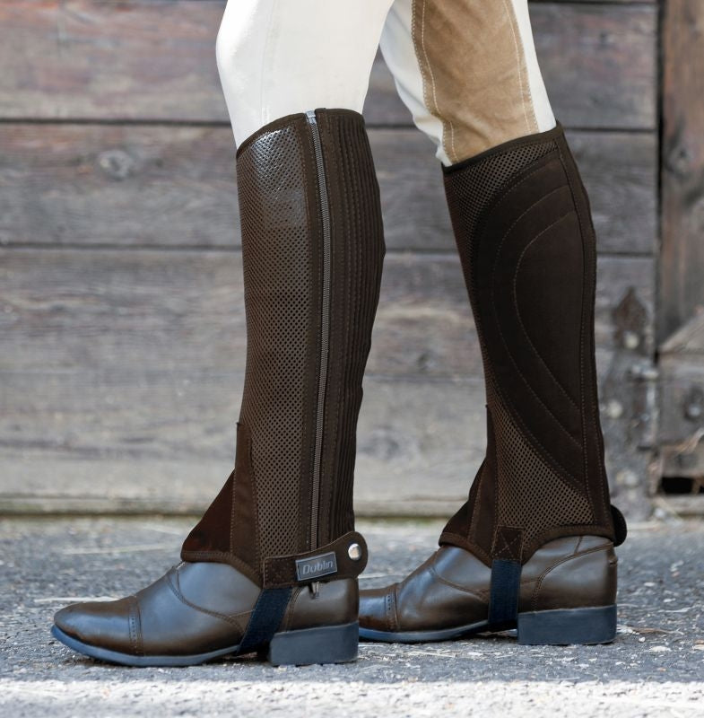 Dublin Easy Care Mesh II Half Chaps - Image 2