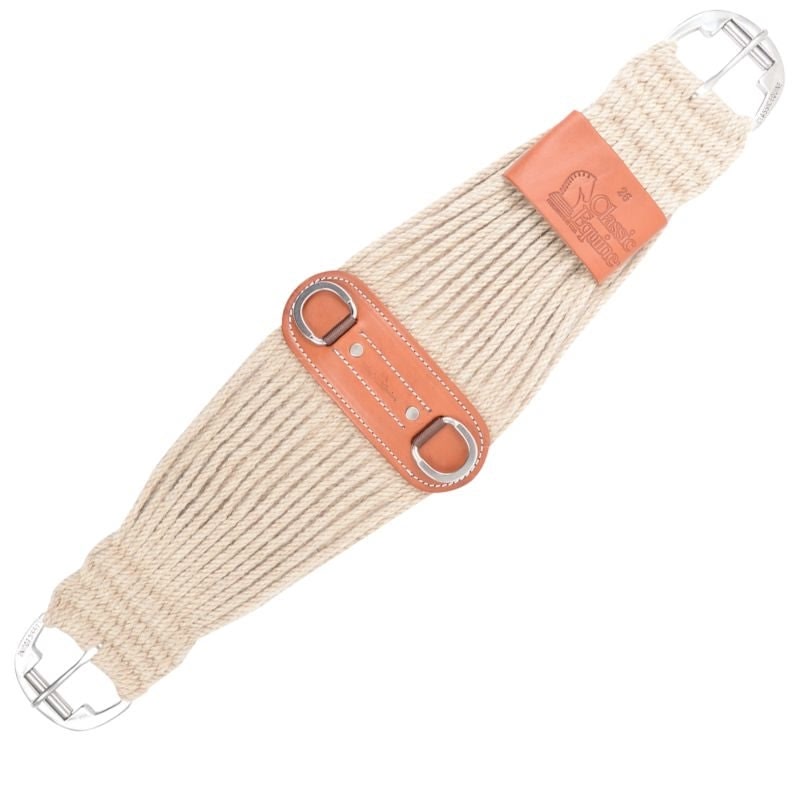 Classic Natural Mohair 31 Strang Colt Cinch