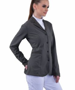Alternative view of Equine Couture Ladies Oslo Show Coat 1X Blk