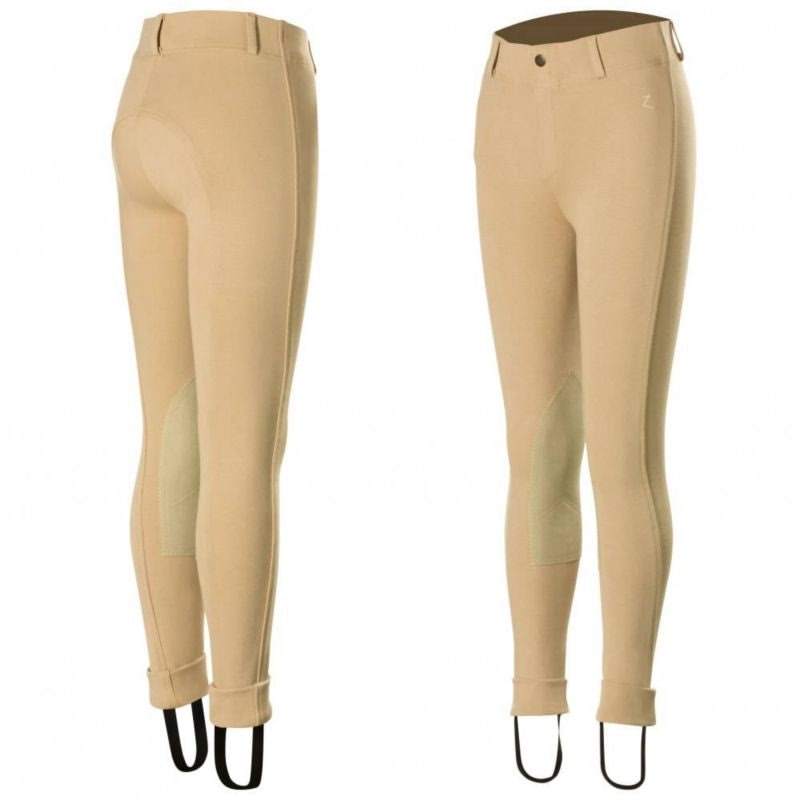 Horze Nora Kids Pull-On Knee Patch Jods XXS Black - Image 17