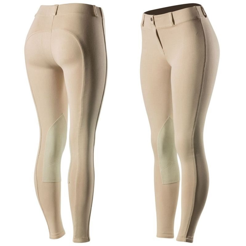 Horze Ella Womens PullOn Knee Patch Breeches 22 Bk - Image 17