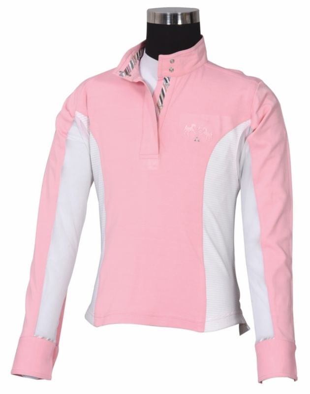 Equine Couture Girls Cara Show Shirt - Image 2
