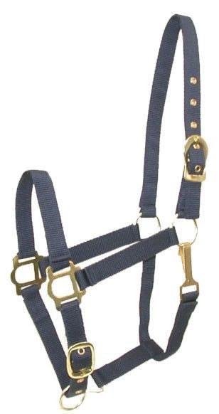 Gatsby Adj Nylon Halter/Snap - Image 2