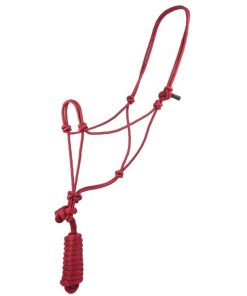 Basic Poly Rope Halter with Lead