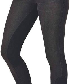 Alternative view of Dublin Ladies Shona Knee Patch Denim Breeches