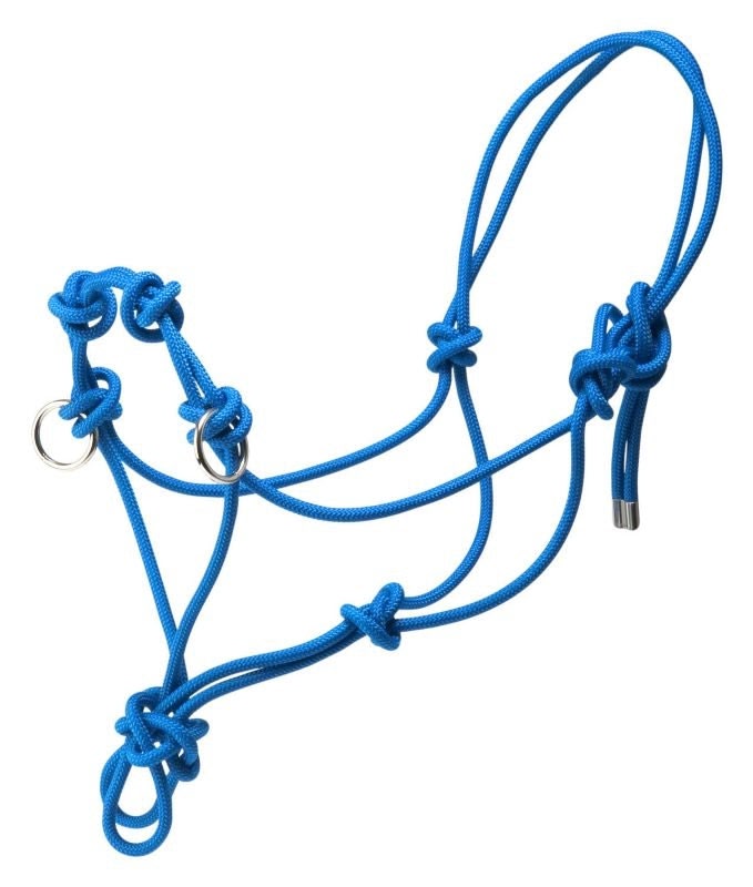 Basic Poly Side Pull Rope Training Halter - Image 2