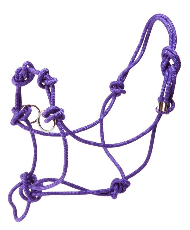Basic Poly Side Pull Rope Training Halter - Image 4