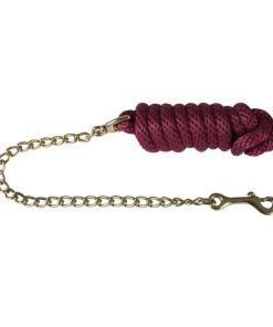 Alternative view of Basic Poly Lead Rope with Chain