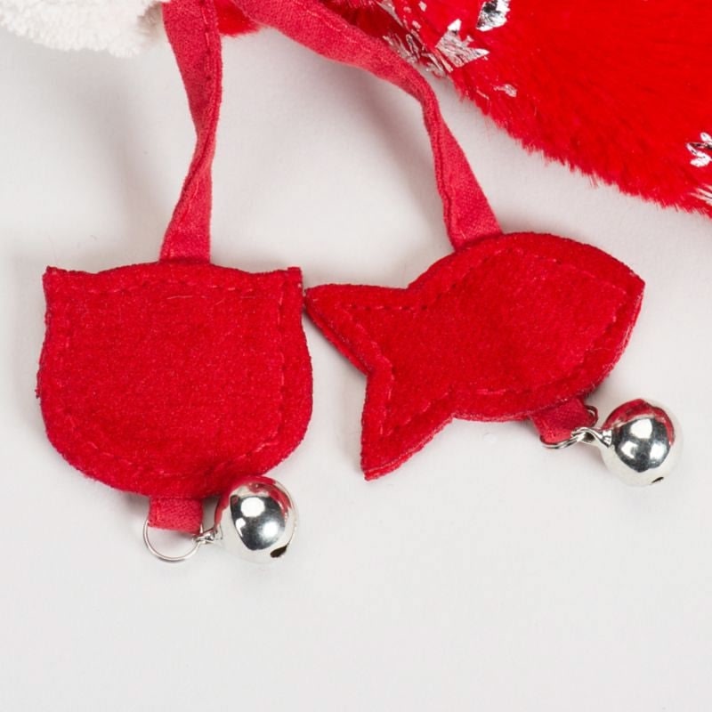 Hugglehounds Puttin on the Glitz Cat Stocking - Image 2