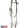 Featherweight Gag Bridle Black