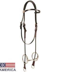 Featherweight Gag Bridle Black