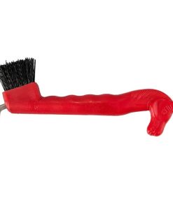 Alternative view of Gatsby Hoof Pick Brush with Horsehead