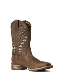 Ariat Mens Hybrid VentTEK Dist Flag Boots