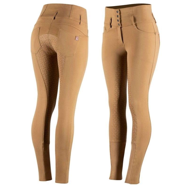 Horze Ladies Tara High Waist Full Seat Breeches - Image 6
