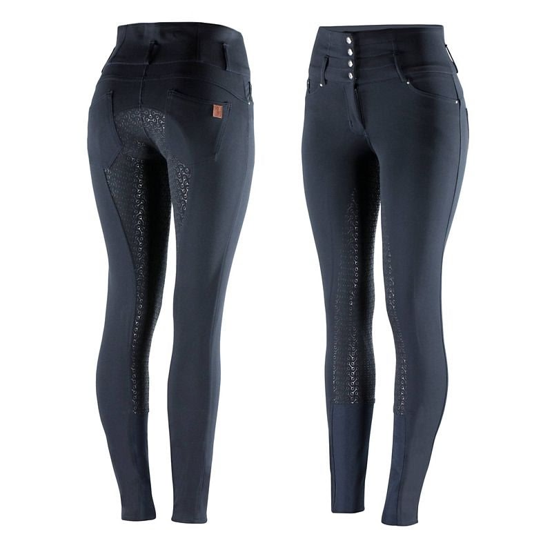 Horze Ladies Tara High Waist Full Seat Breeches - Image 7