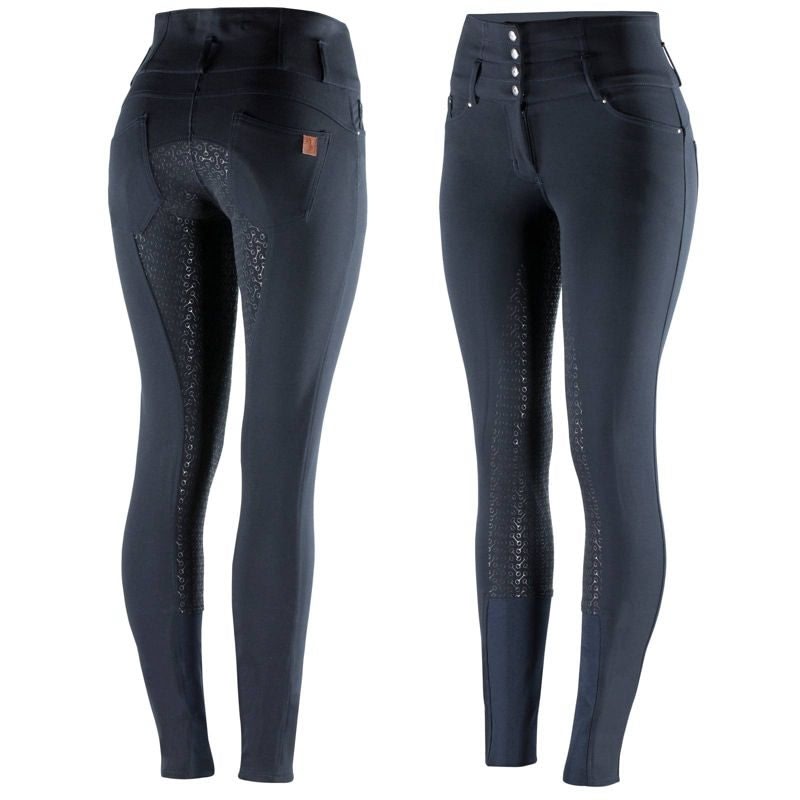 Horze Ladies Tara High Waist Full Seat Breeches - Image 10