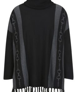 Alternative view of EQL by Kerrits Turtleneck Poncho Sweater