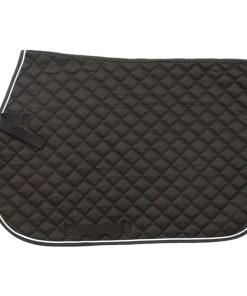 Alternative view of EquiRoyal Square Quilted Cotton Comfort English Saddle Pad