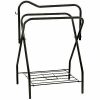 Equiessent Portable Saddle Rack Black
