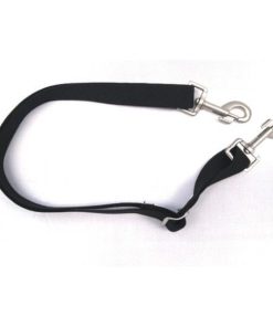 Equiessential LegStrap/Bolt Snap At Both EndBk/Wh