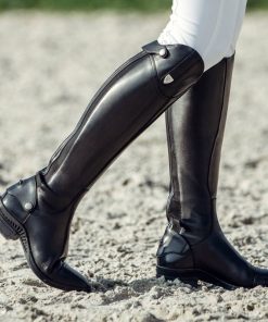 Horze Ladies Duvall Tall Dress Boots 7.5 Regular B
