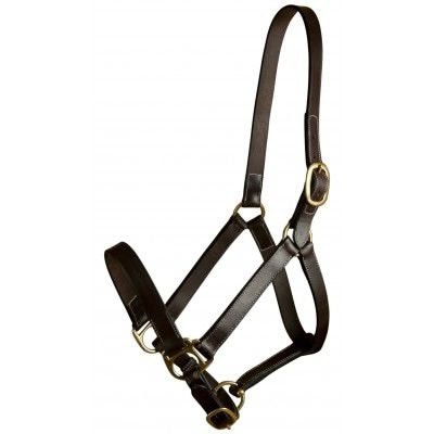 Gatsby Adj Turnout Leather Halter No Snap - Image 2