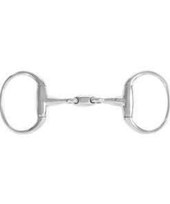 Alternative view of Horze Oval Link Eggbutt Snaffle Bit