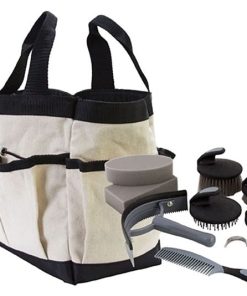 Canvas Grooming Tote 10pc Tools