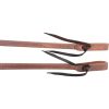 Doubled/Stitched 5/8 Harness Split Rein Heavy Br