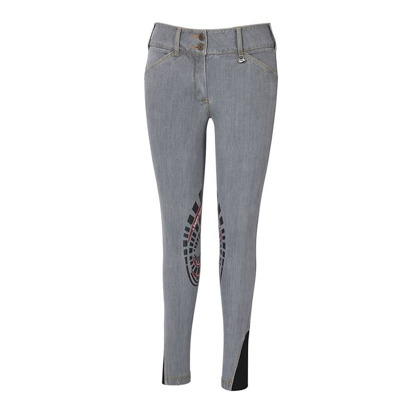 Equine Couture Ladies Calabasas Patch Jeans - Image 2