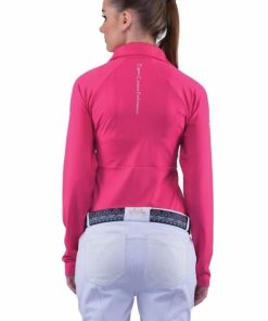 Equine Couture Lady Oslo Knee Patch Breech 32 Wht
