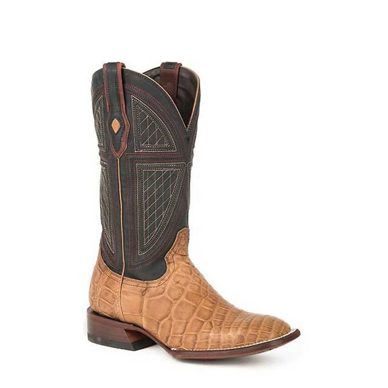 Flaxville Exotic Gator Cowboy Boot - Image 4