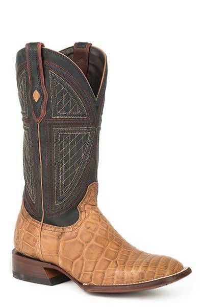 Flaxville Exotic Gator Cowboy Boot - Image 7