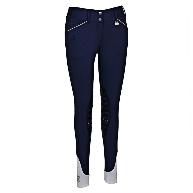 GHM Ladies Add Back Knee Patch Breech - Image 2
