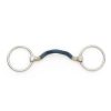Blue Steel Loose Ring Port Mouth Bit