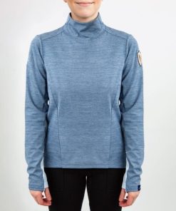 Alternative view of Irideon Ladies Radiant Mock Crew Shirt
