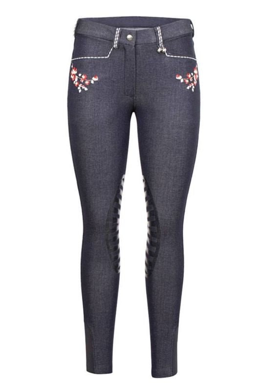 Equine Couture Alice Denim Ladies Breeches - Image 5