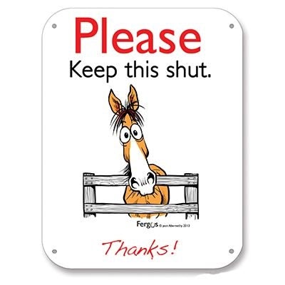 Fergus Stall/Barn Sign - Image 6
