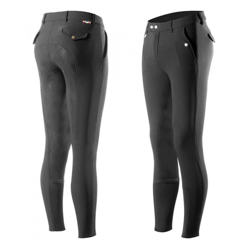 Horze Mens Grand Prix Silicone Grip FS Breeches