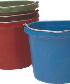 Flat Back Bucket Fb-120 20qt Blue