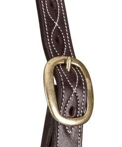 Alternative view of Gatsby Classic Triple Stitch Leather Halter
